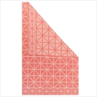 Jaipur Framework Rug from Graphic By Petit Collage Collection - Deep Sea Coral